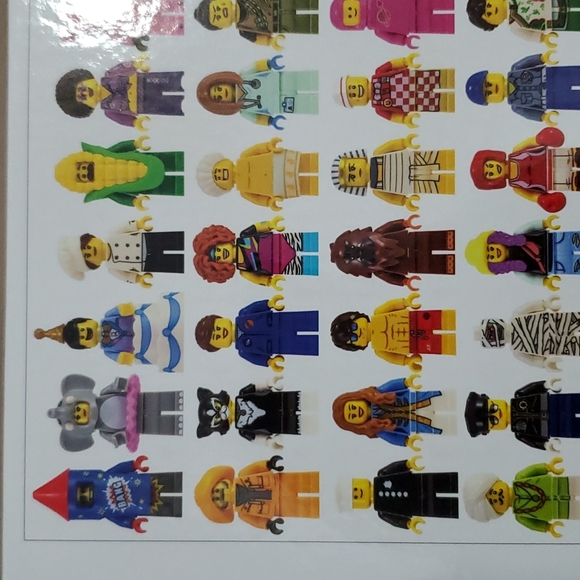 LEGO Minfig Puzzle NEW! Unopened 1000 Pc. Minifigure & Poster Ages 9+ - Picture 2 of 12